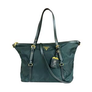 PRADA Green Shoulder Bag